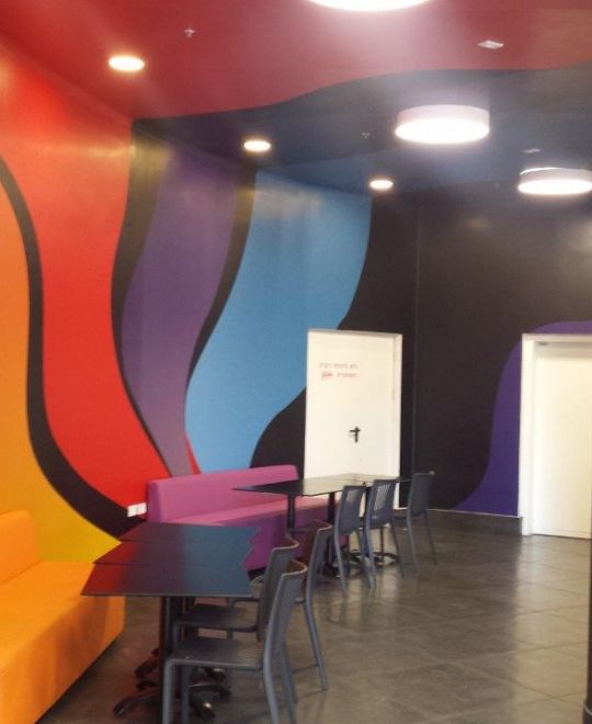 מתחם האוכל בפארק פרס בחולון - 