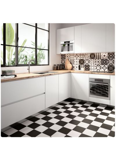 PATCHWORK BLACK & WHITE